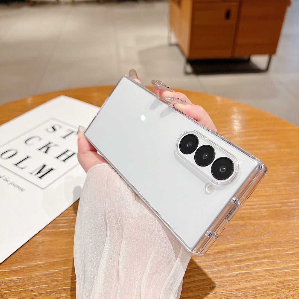 360 Transparent TPU (Soft) | PC (Hard) Phone Case - Samsung Z Flip 4