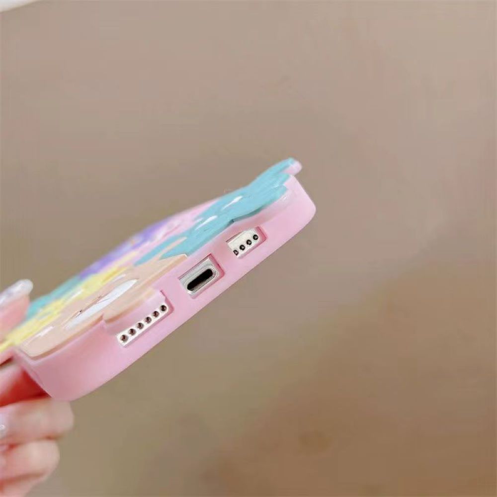 3D Cartoon Puzzle Silicone Shockproof Soft Phone Case - iPhone 13 Pro Max