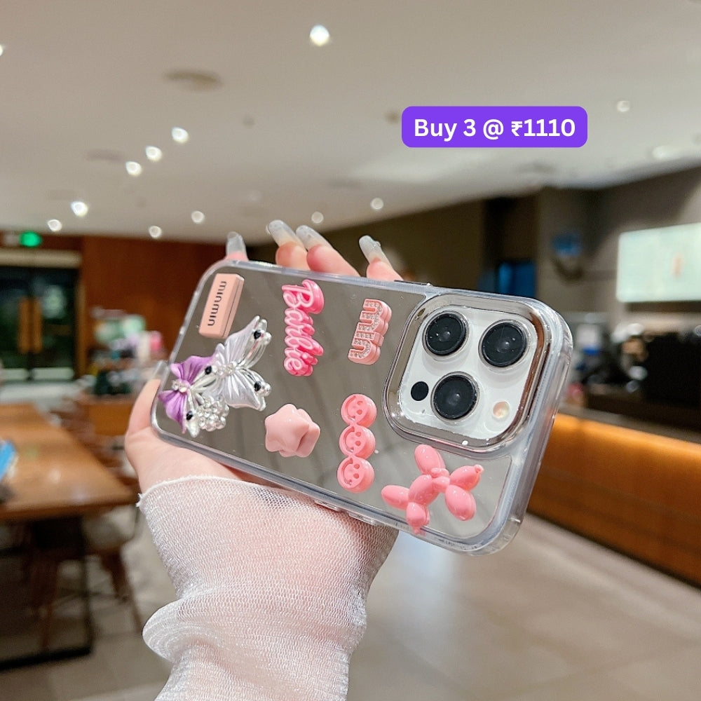 3D Creative Toy Graphic Mirror Phone Case - OnePlus Nord CE 4 Lite