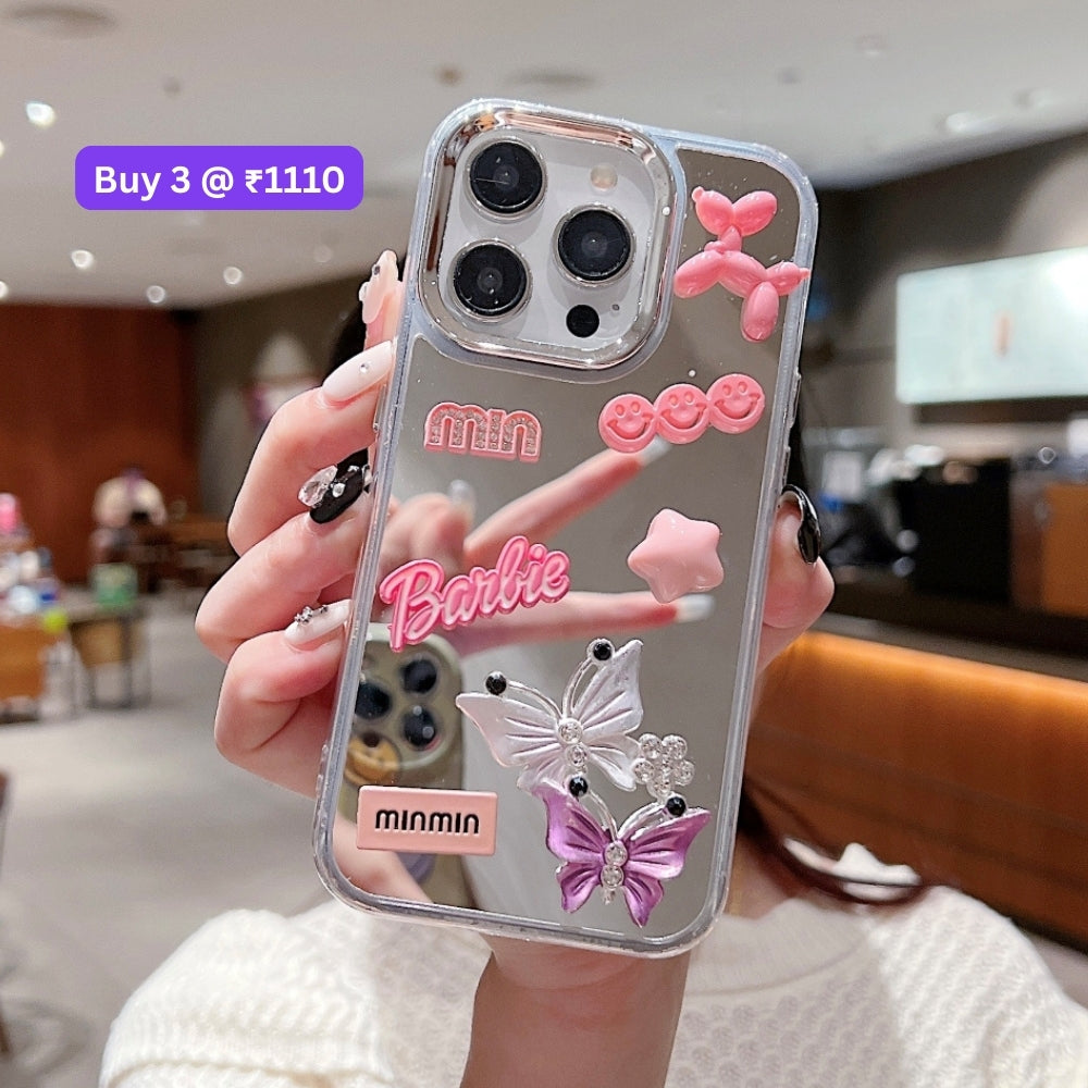 3D Creative Toy Graphic Mirror Phone Case - OnePlus Nord CE 4 Lite