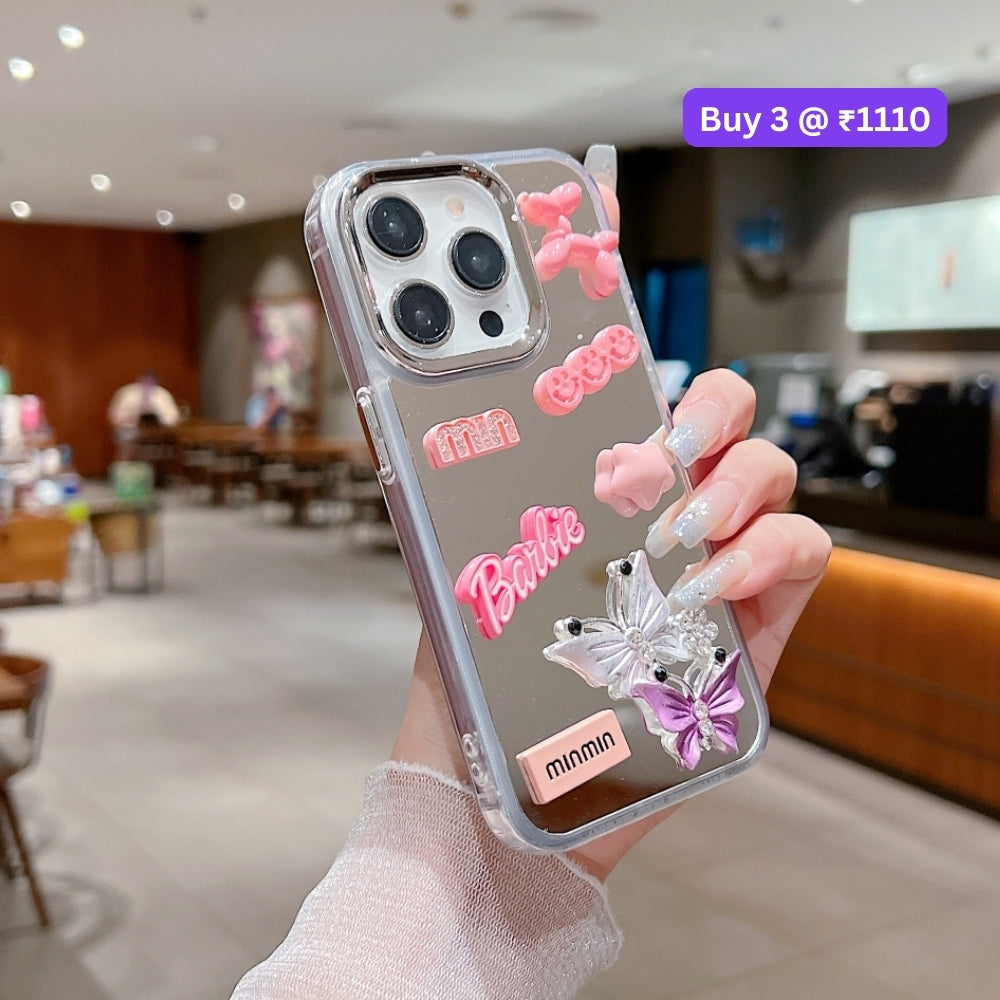3D Creative Toy Graphic Mirror Phone Case - OnePlus Nord CE 4 Lite