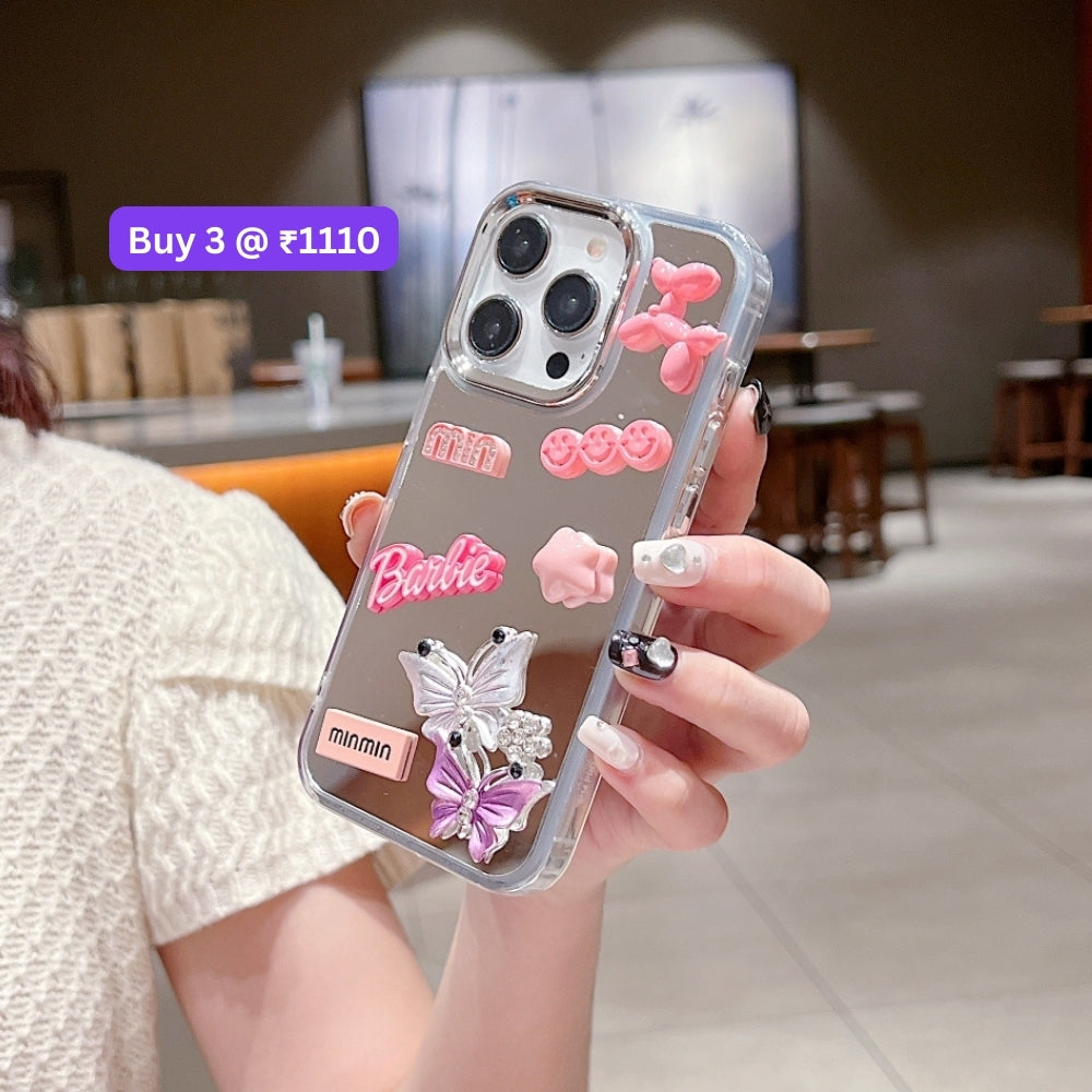 3D Creative Toy Graphic Mirror Phone Case - OnePlus Nord CE 4 Lite