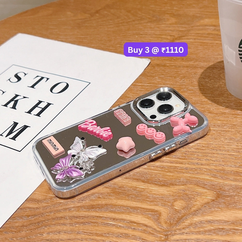 3D Creative Toy Graphic Mirror Phone Case - OnePlus Nord CE 4 Lite