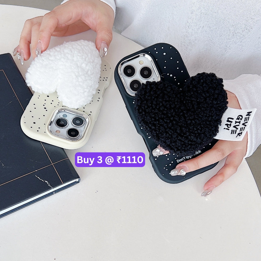 3D Love Warm Winter Phone Case - iPhone 13 Pro Max