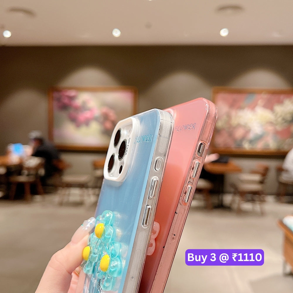 3D Oil Painting Flower Colorful Phone Case - Vivo Y200
