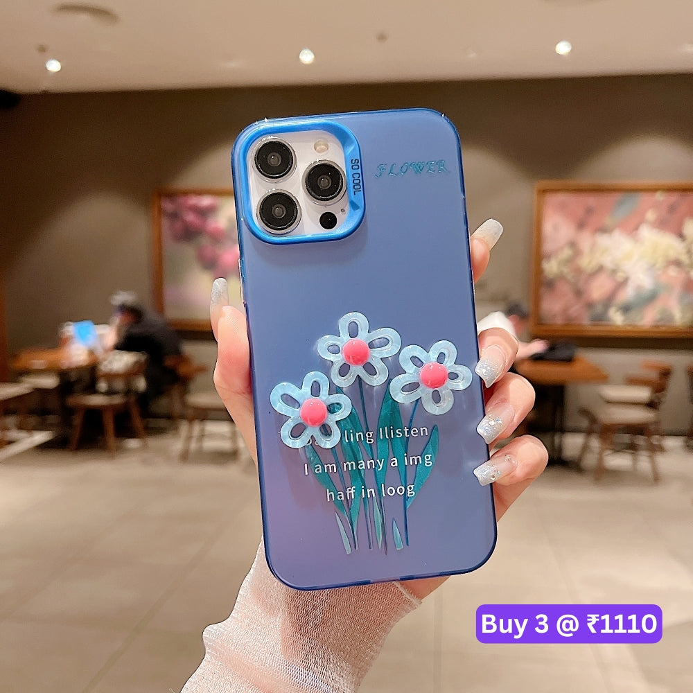 3D Oil Painting Flower Colorful Phone Case - Vivo Y200