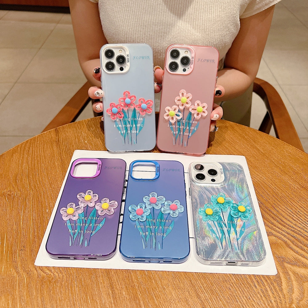 3D Oil Painting Flower Colorful Phone Case - Oppo Reno 12 Pro (5G)