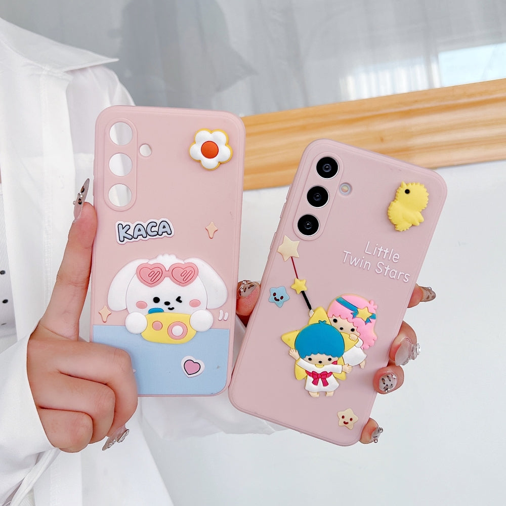 3D Spin Flower Silicone Soft Phone Case - OnePlus Nord CE 2 (5G)