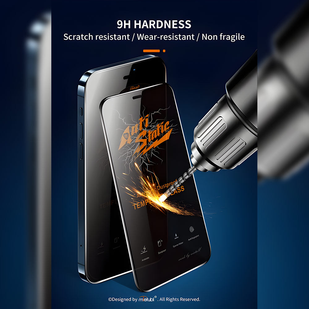 Anti-Dust Tempered Glass | Premium Grade Anti Peeping Hardness Phone Screen Protector - Mi Series