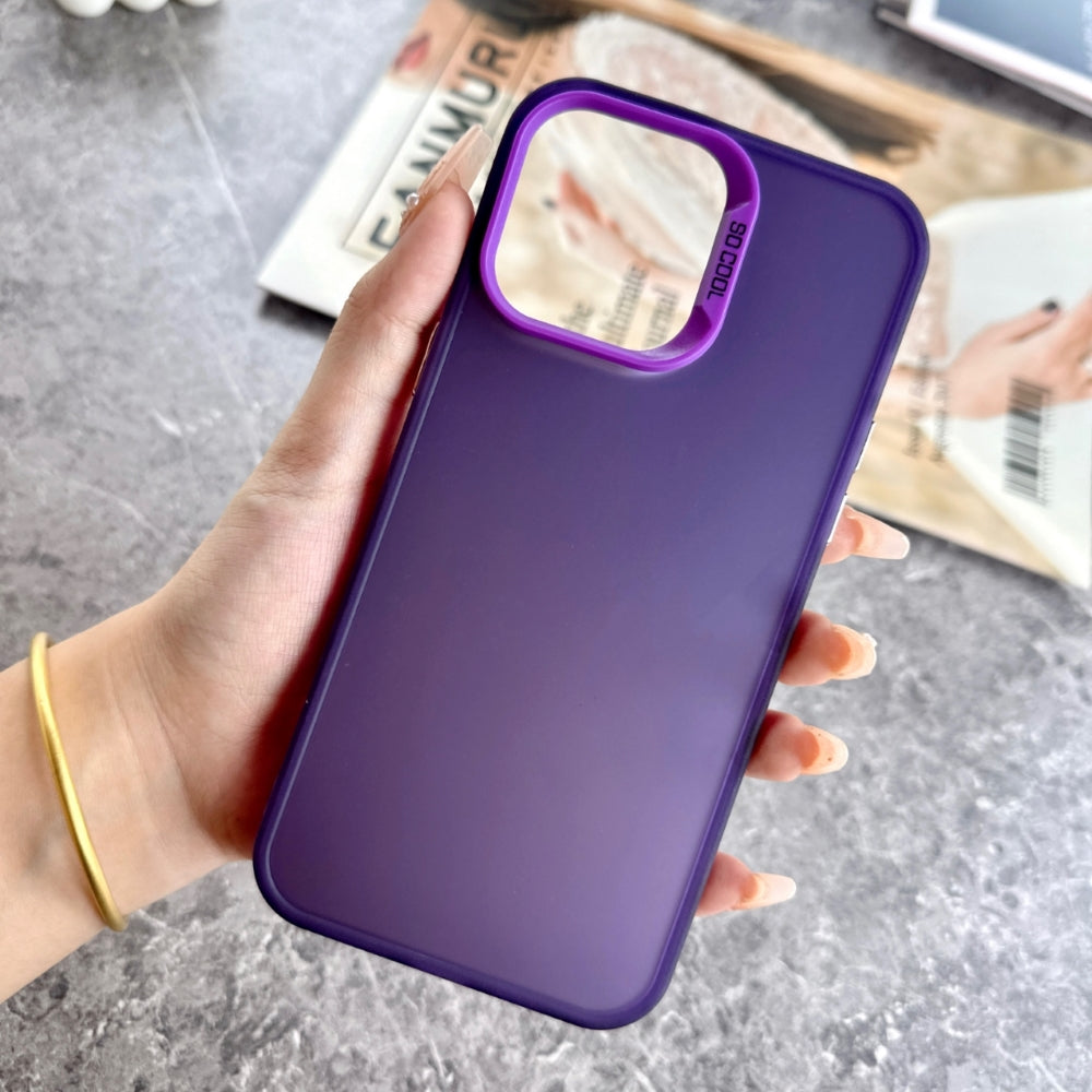 Anti-Fingerprint Matte Finish TPU (Soft) Phone Case - Vivo T3 Lite