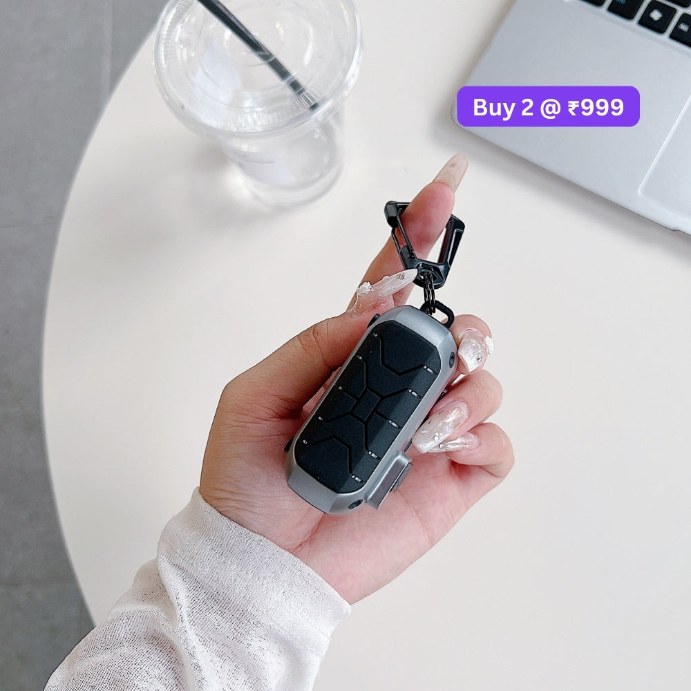 Anti-Scratch Protective PC (Hard) Airpod Case with Keychain Hook for Airpod Pro 2