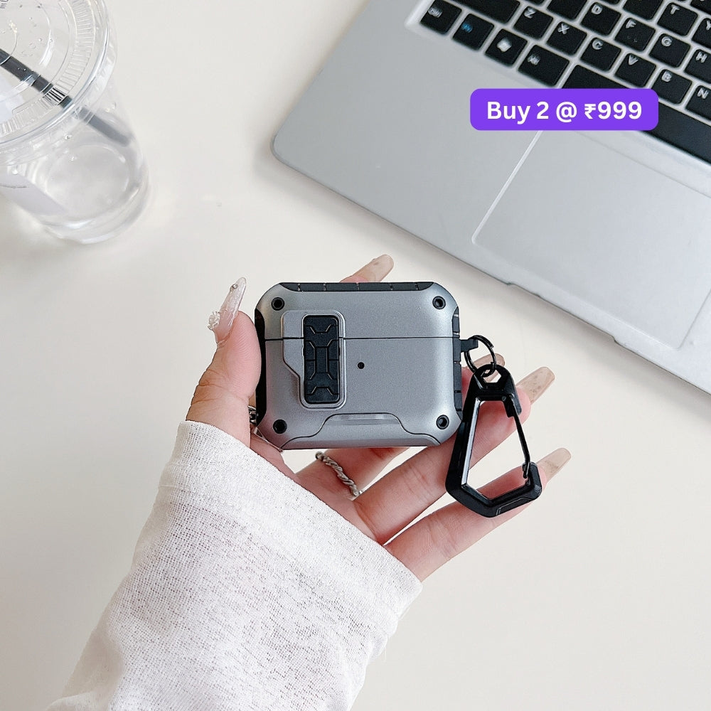 Anti-Scratch Protective PC (Hard) Airpod Case with Keychain Hook for Airpod Pro 2