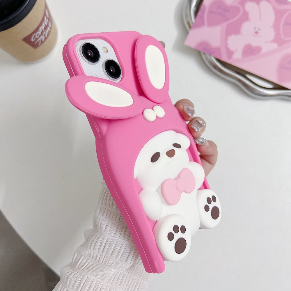Anti-Slip Bunny Silicone Phone Case