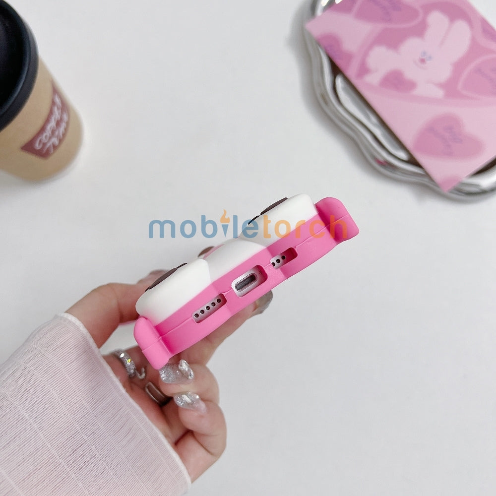 Anti-Slip Bunny TPU (Soft) Silicone Phone Case - iPhone 14 Pro