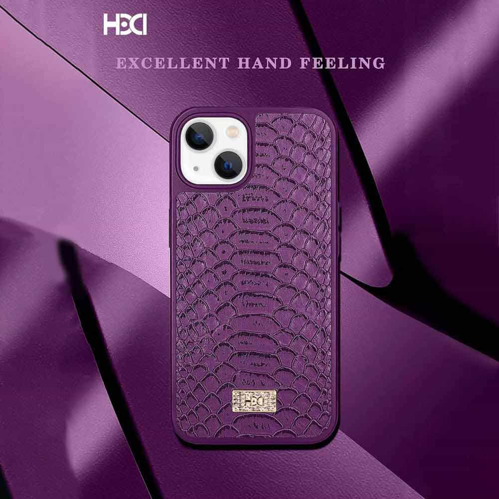 Artificial Alligator 3D Skin Plating Shockproof Phone Case