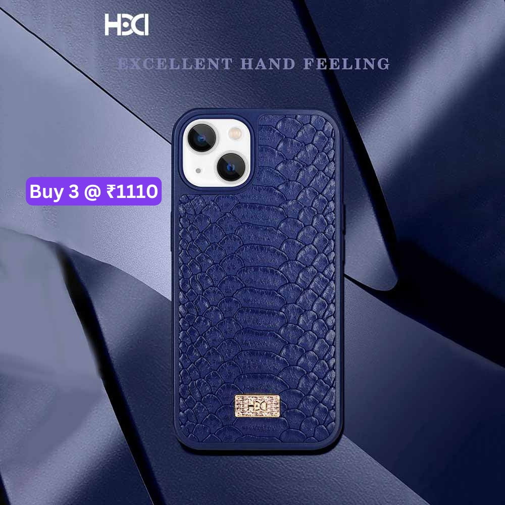 Artificial Alligator 3D Skin Plating Shockproof PU Leather Case - iPhone 12 Pro Max