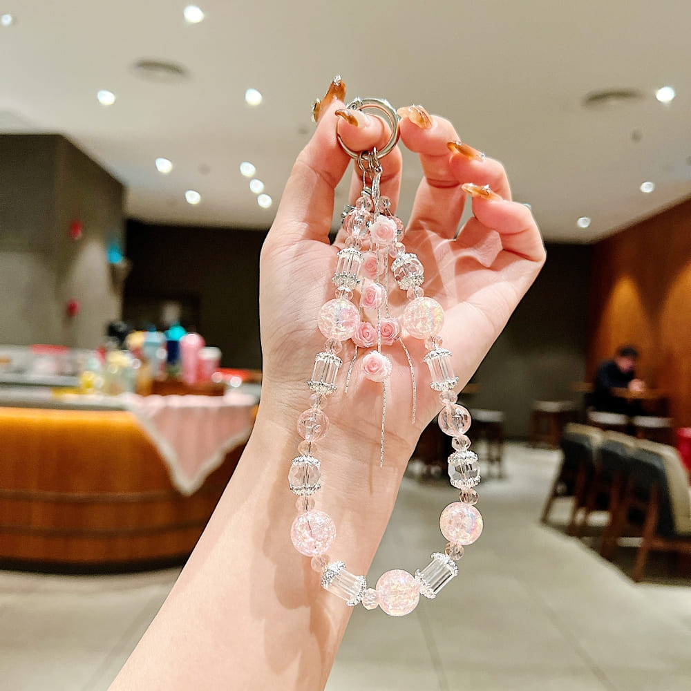 Blinging Beaded Phone Charm | Keychain | Handbag Charm