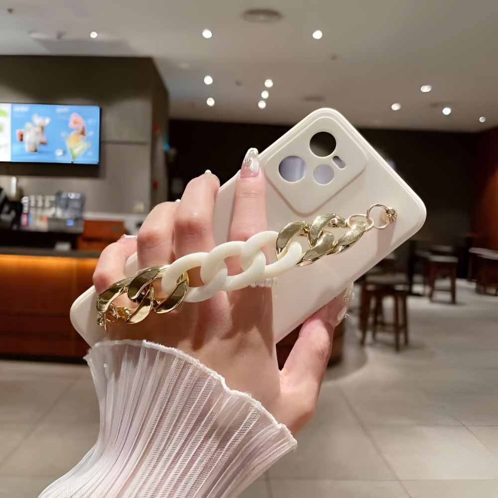 Bracelet Strap Camera Protection Color TPU Phone Case - iPhone 11