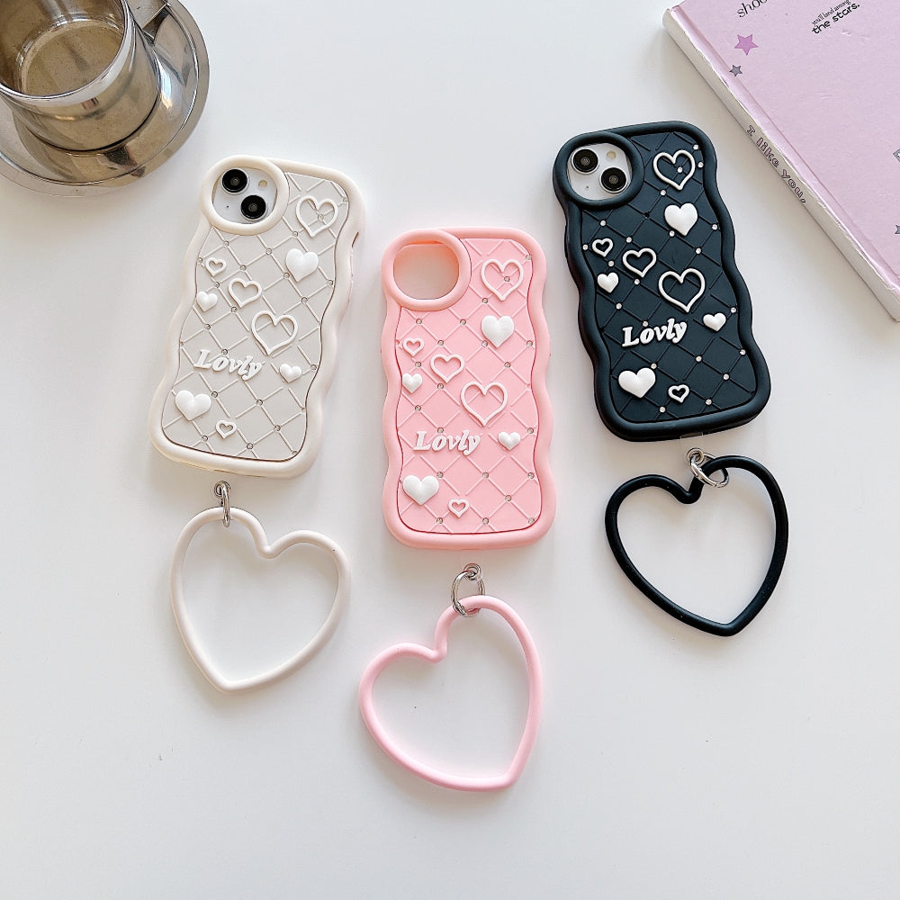 Bubble Heart Silicone Phone Case