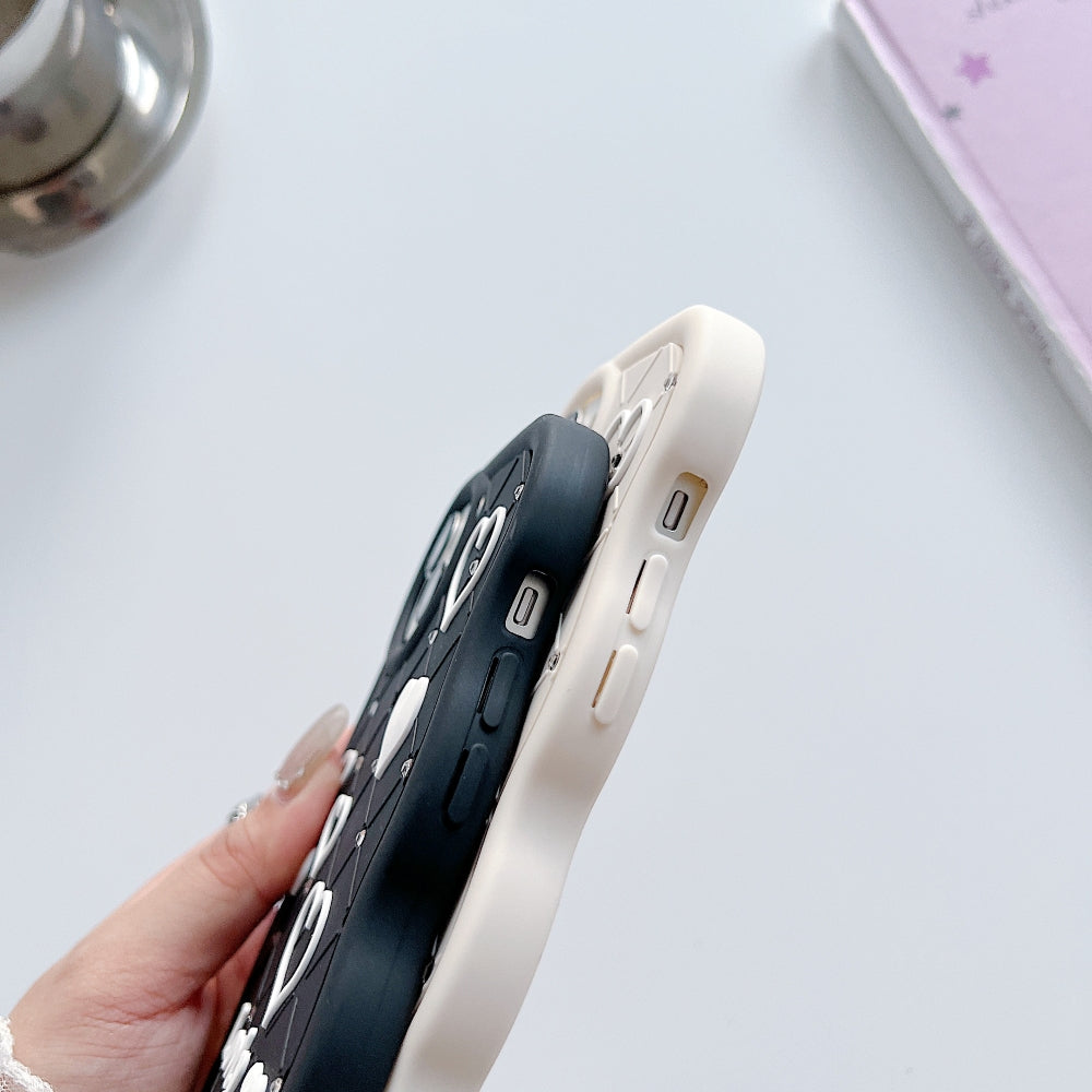 Bubble Heart Silicone Phone Case