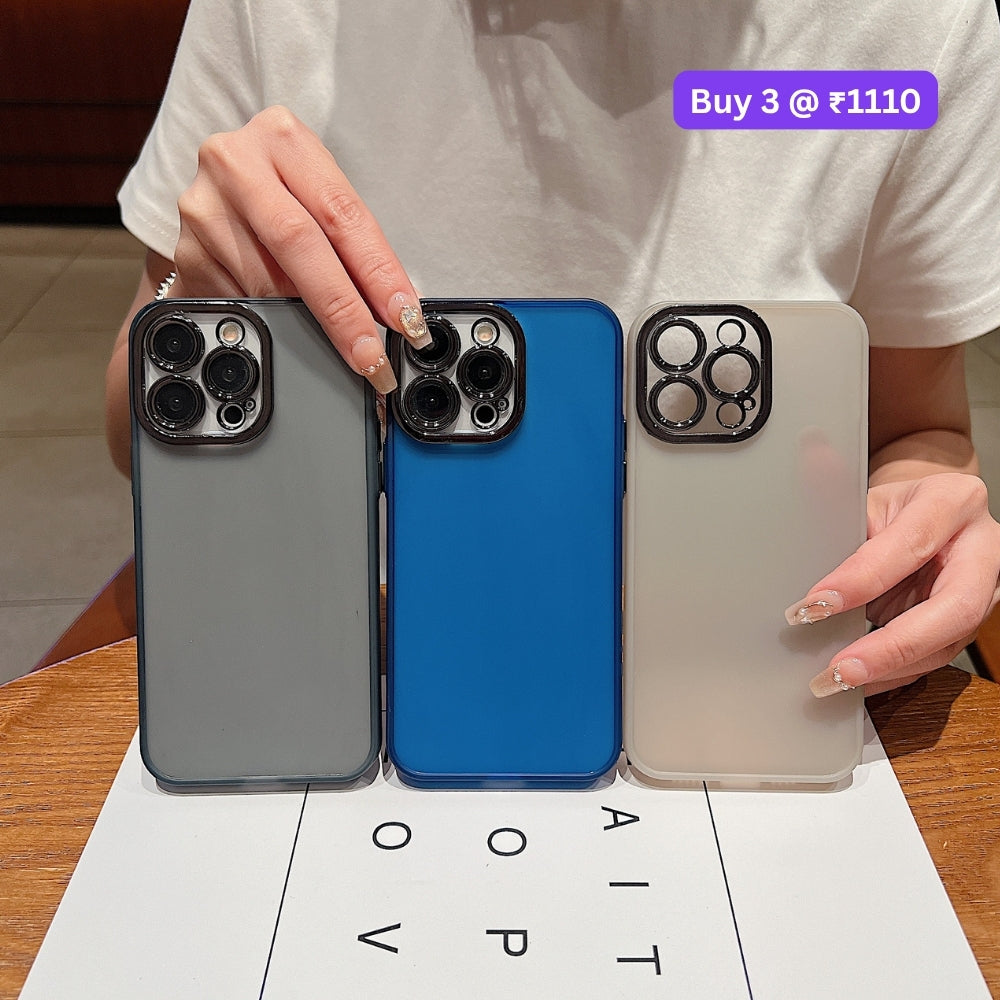 Camera Lens Protector TPU (Soft) and PC (Hard) Phone Case | Mobile Cover - Mi 13 (4G)