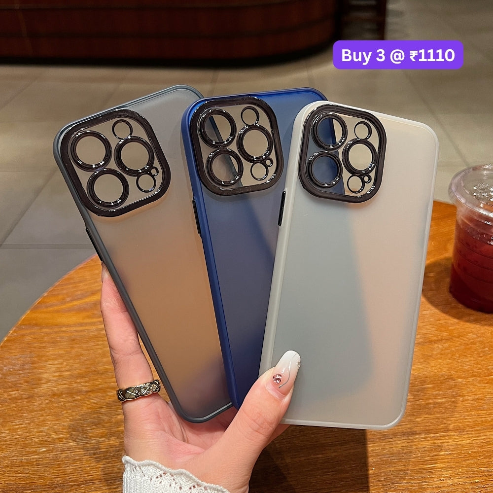 Camera Lens Protector TPU (Soft) and PC (Hard) Phone Case | Mobile Cover - Mi 13 (4G)