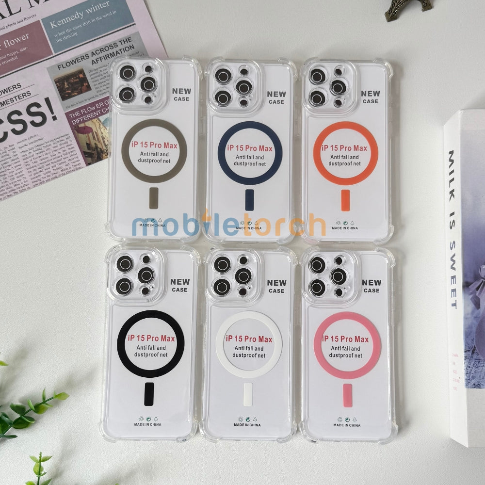 Camera Protection Color Magsafe Bumper Phone Case - Samsung A14 (5G)
