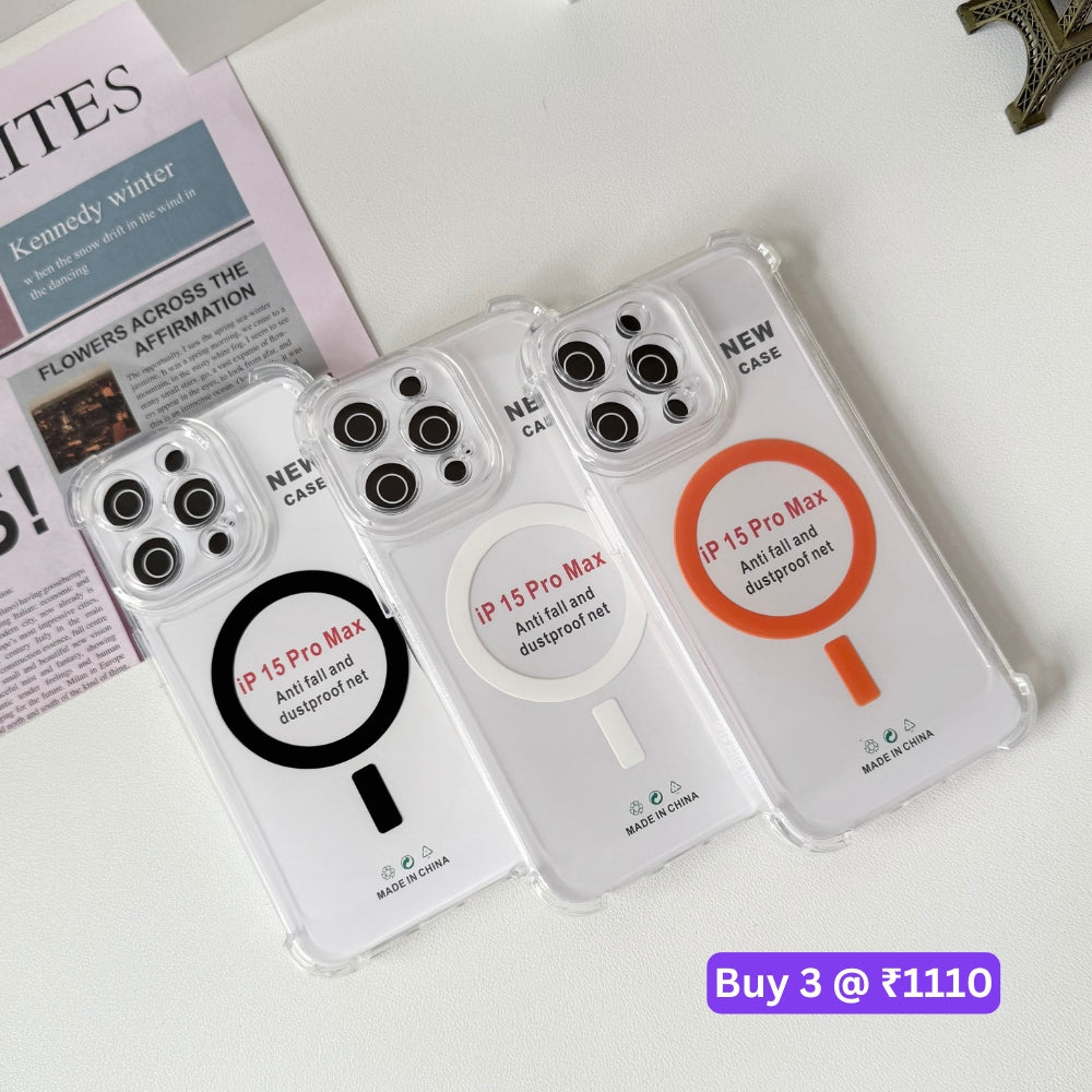 Camera Protection Color Magsafe Bumper Phone Case - Oppo Reno 12 (5G)