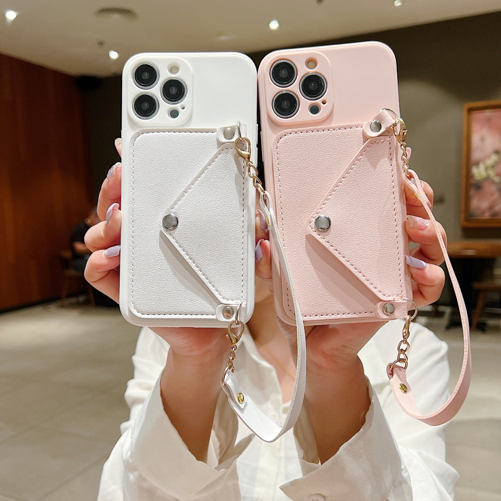 Card Wallet Lanyard Strap Camera Protection Phone Case
