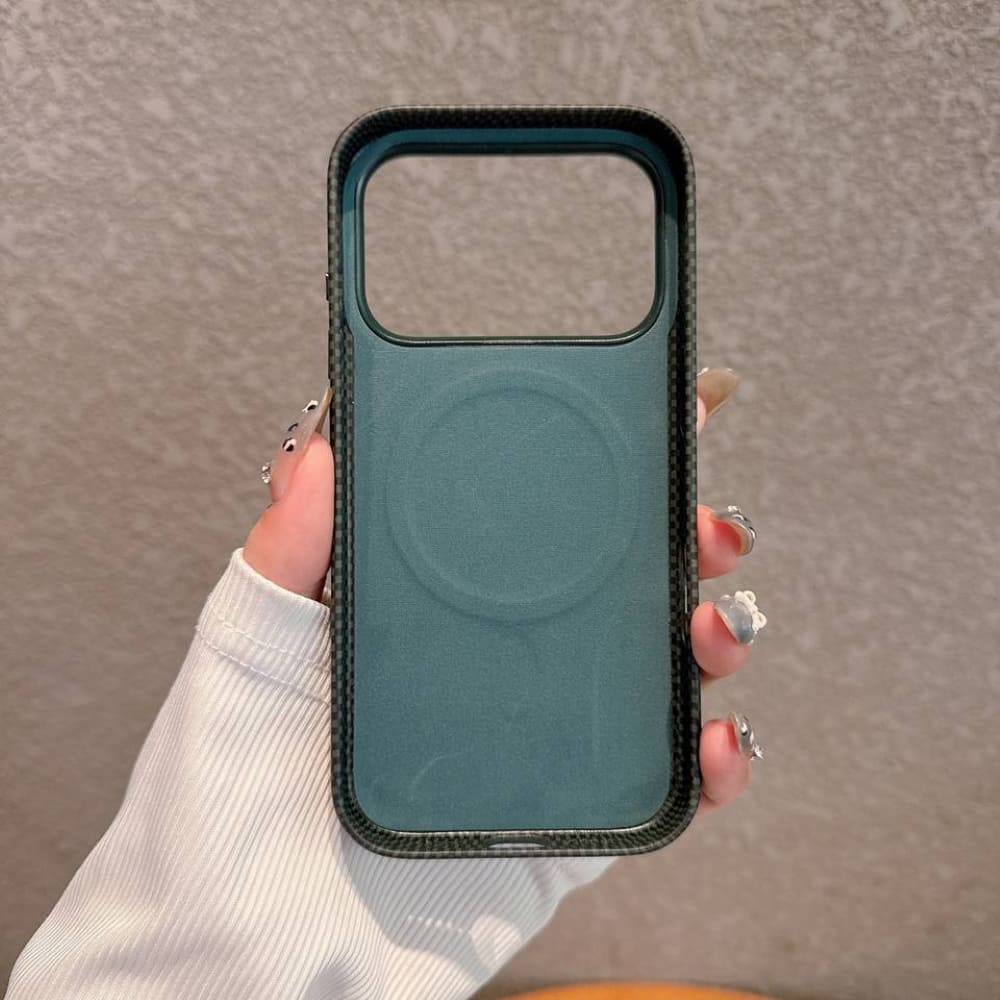 Classic Checkmate Vegan Carbon Slim Phone Case