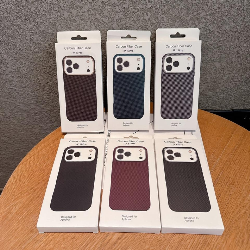 Classic Checkmate Vegan Carbon Slim Phone Case