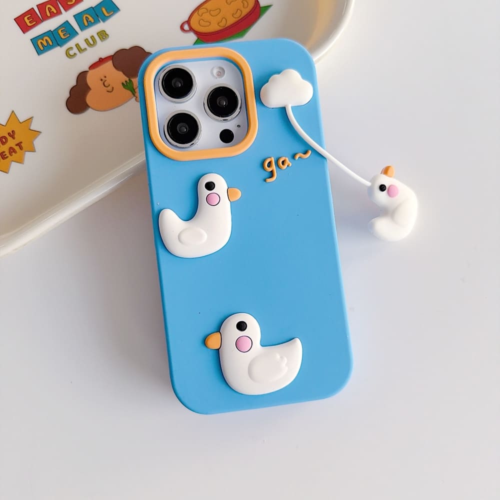 Cloudy Duck Dream Phone Case