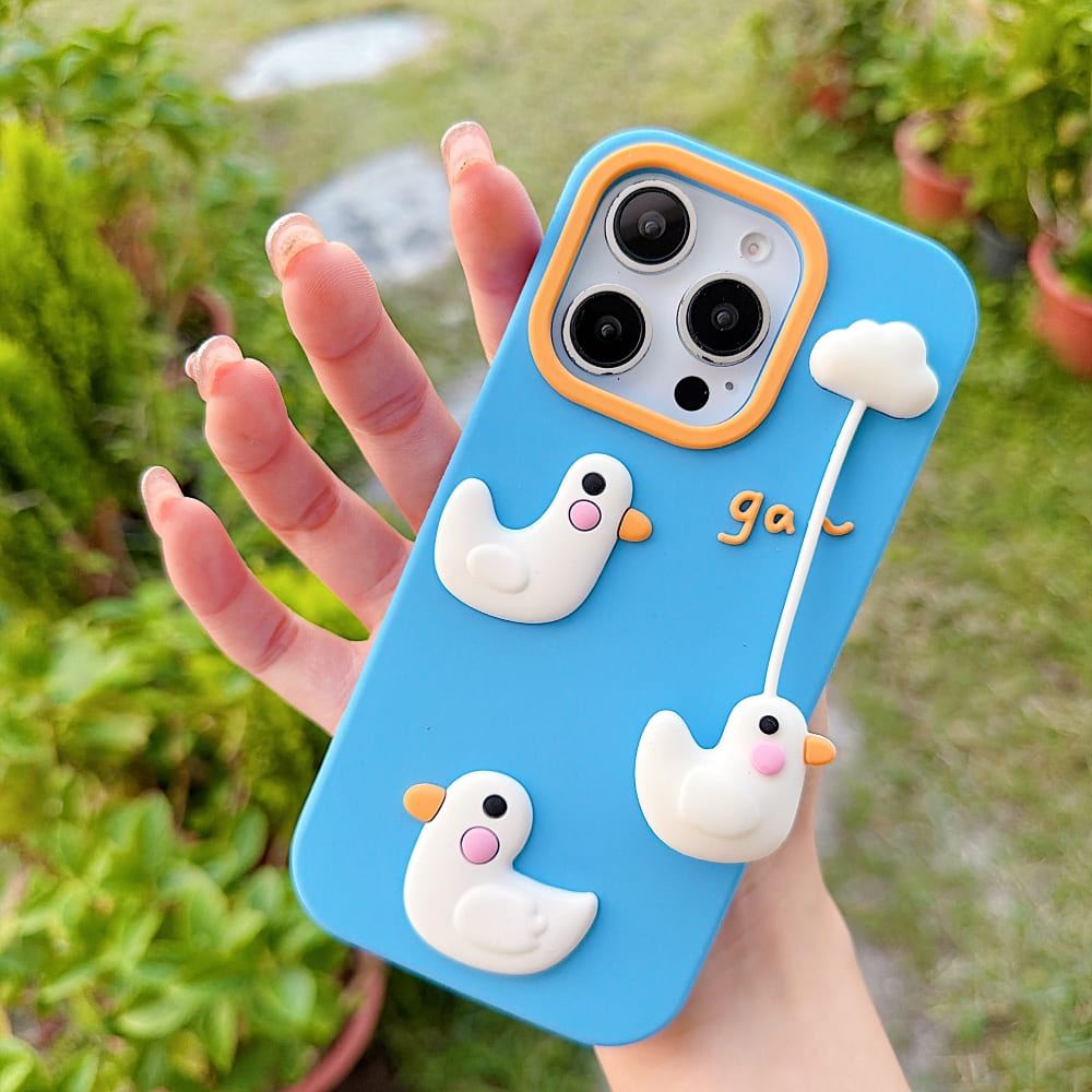 Cloudy Duck Dream Phone Case