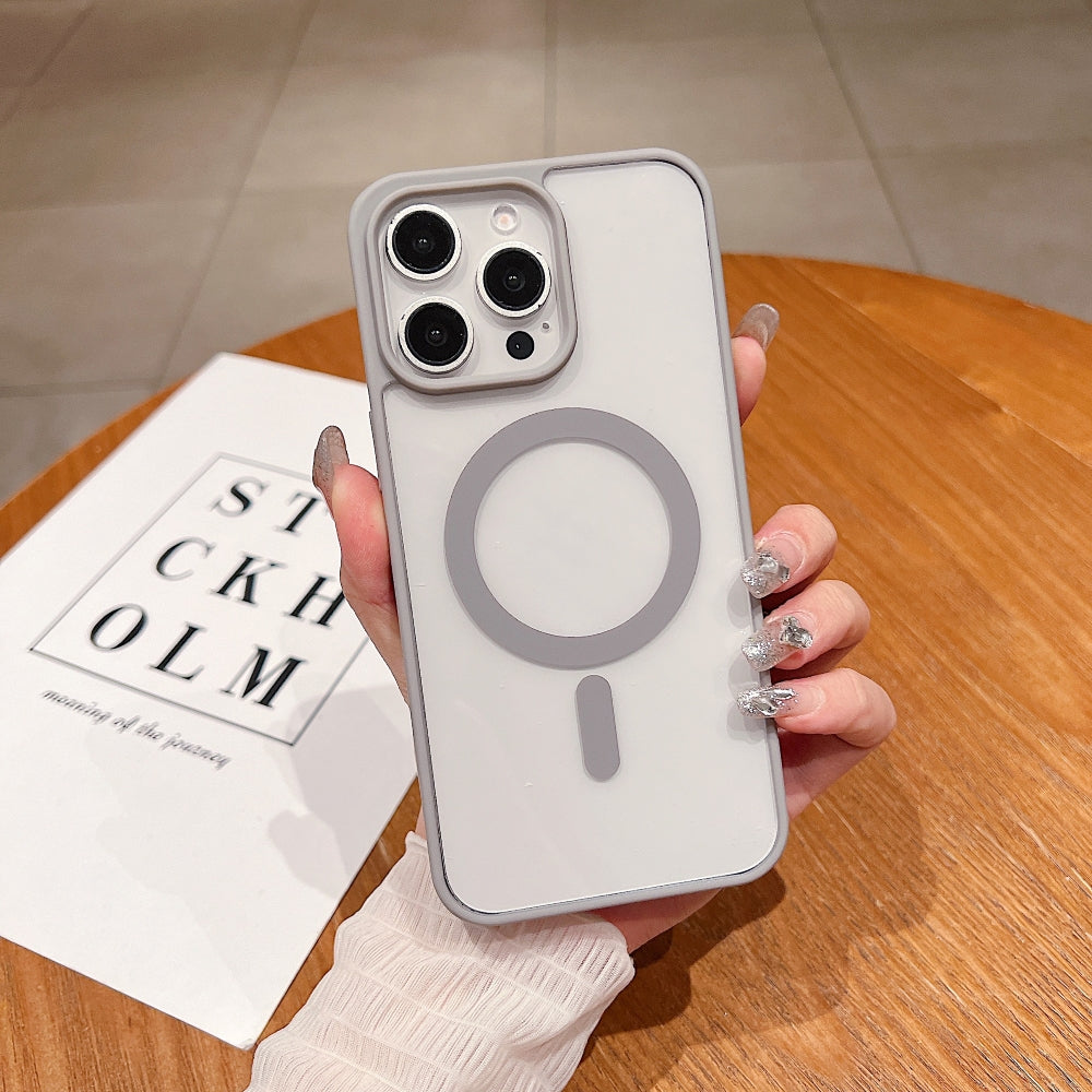 Color Magsafe Transparent Phone Case
