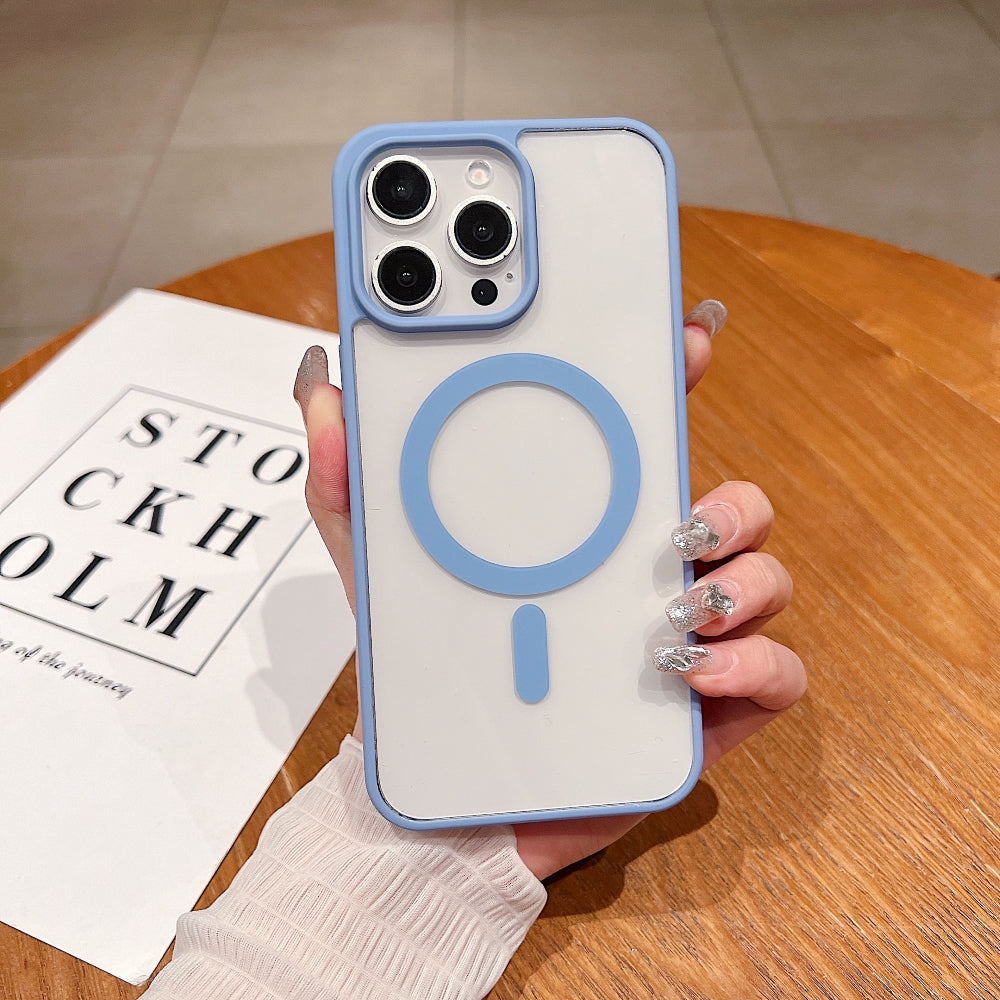 Color Magsafe Transparent Phone Case