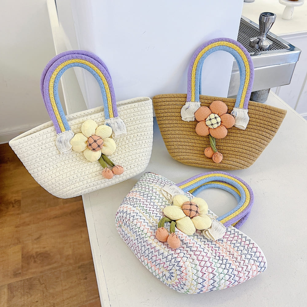 Color Trail Flower Phone Bag | Multipurpose Handbag