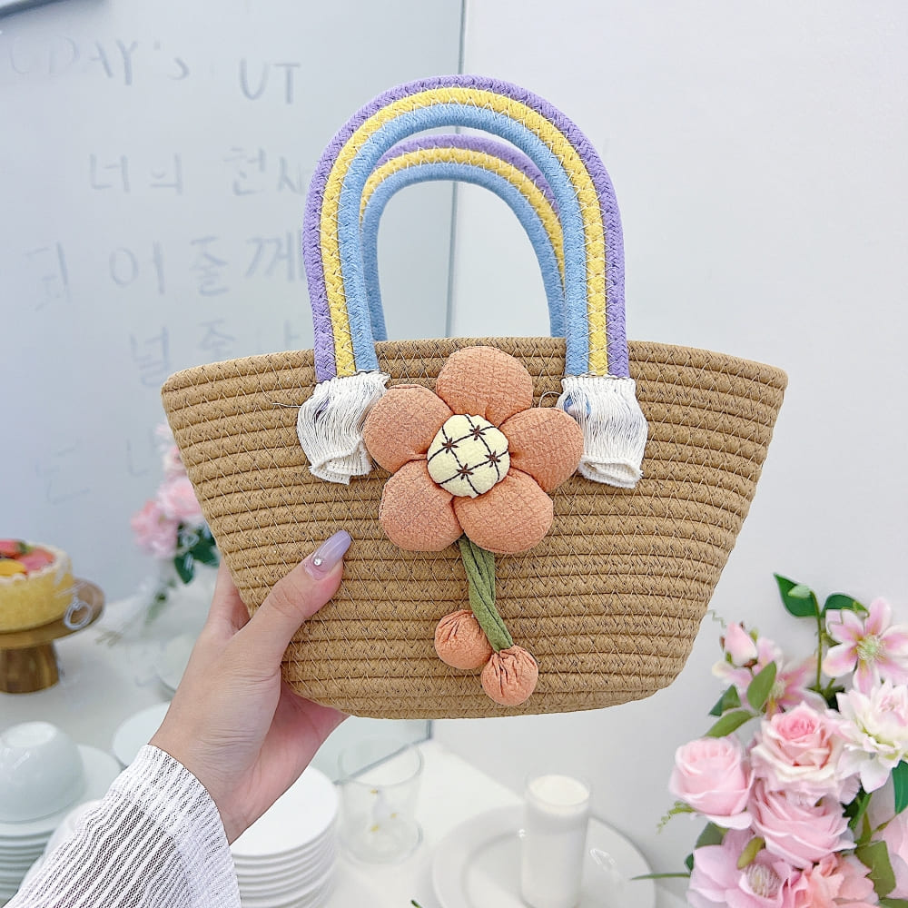 Color Trail Flower Phone Bag | Multipurpose Handbag