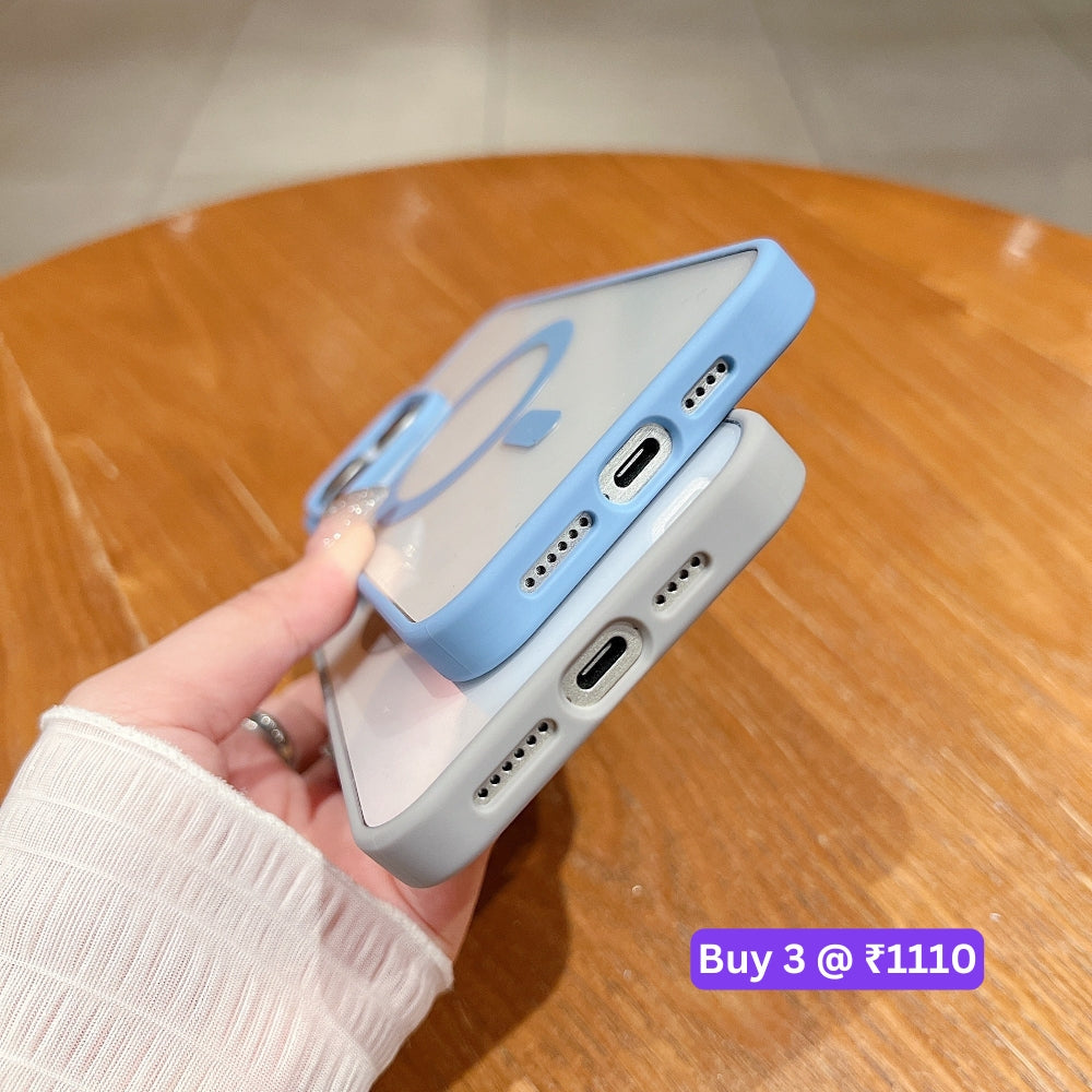 Color Magsafe Transparent PC (Hard) Phone Case - Samsung S24