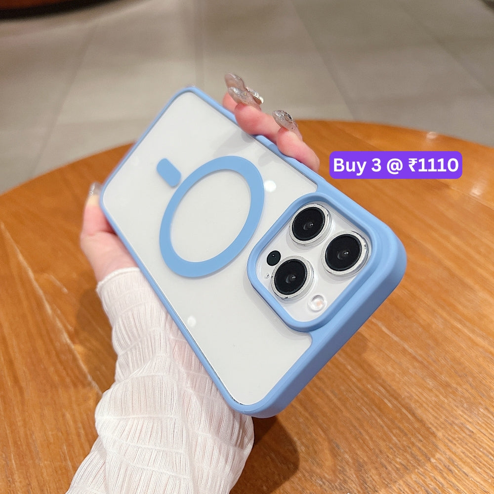 Color Magsafe Transparent PC (Hard) Phone Case - Samsung S24