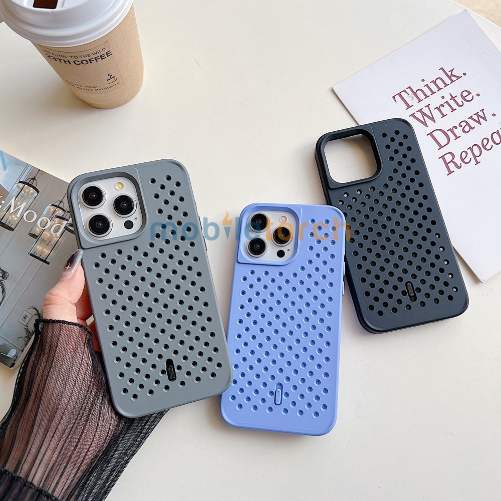 Cooling Hole Breathable Mesh TPU (Soft) Phone Case - iPhone 11