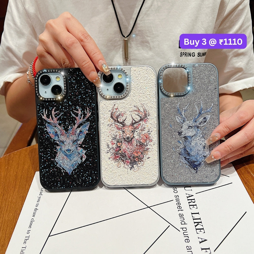Cosmic Guardian Stardust Pattern PC (Hard) Phone Case | Mobile Cover - iPhone 15 Plus