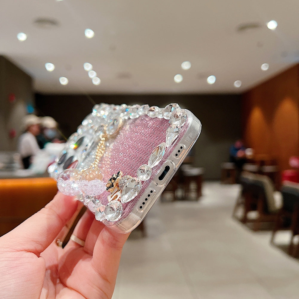 Crystal Diamond Handmade Transparent Phone Case