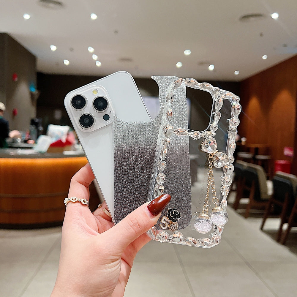 Crystal Diamond Handmade Transparent Phone Case