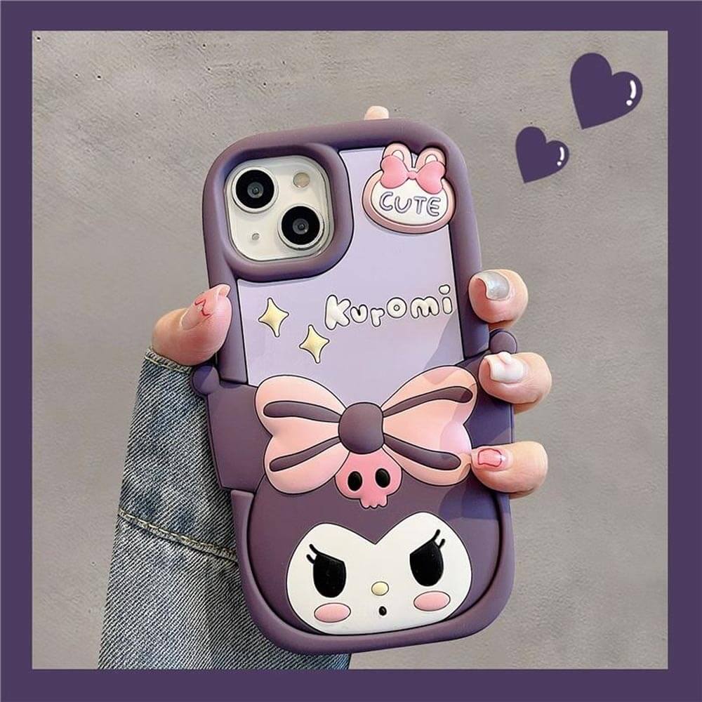 Cute Butterfly Anti-Fall Soft Silicone Case
