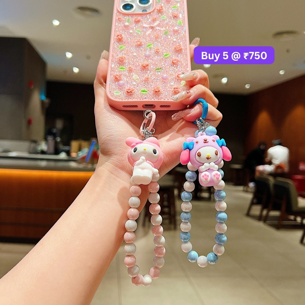 Cute Anime Cartoon Phone Charm | Handbag Charm