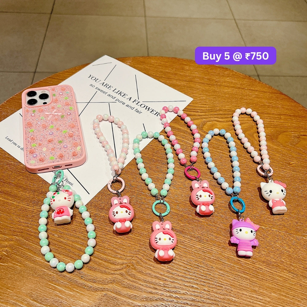Cute Anime Cartoon Phone Charm | Handbag Charm