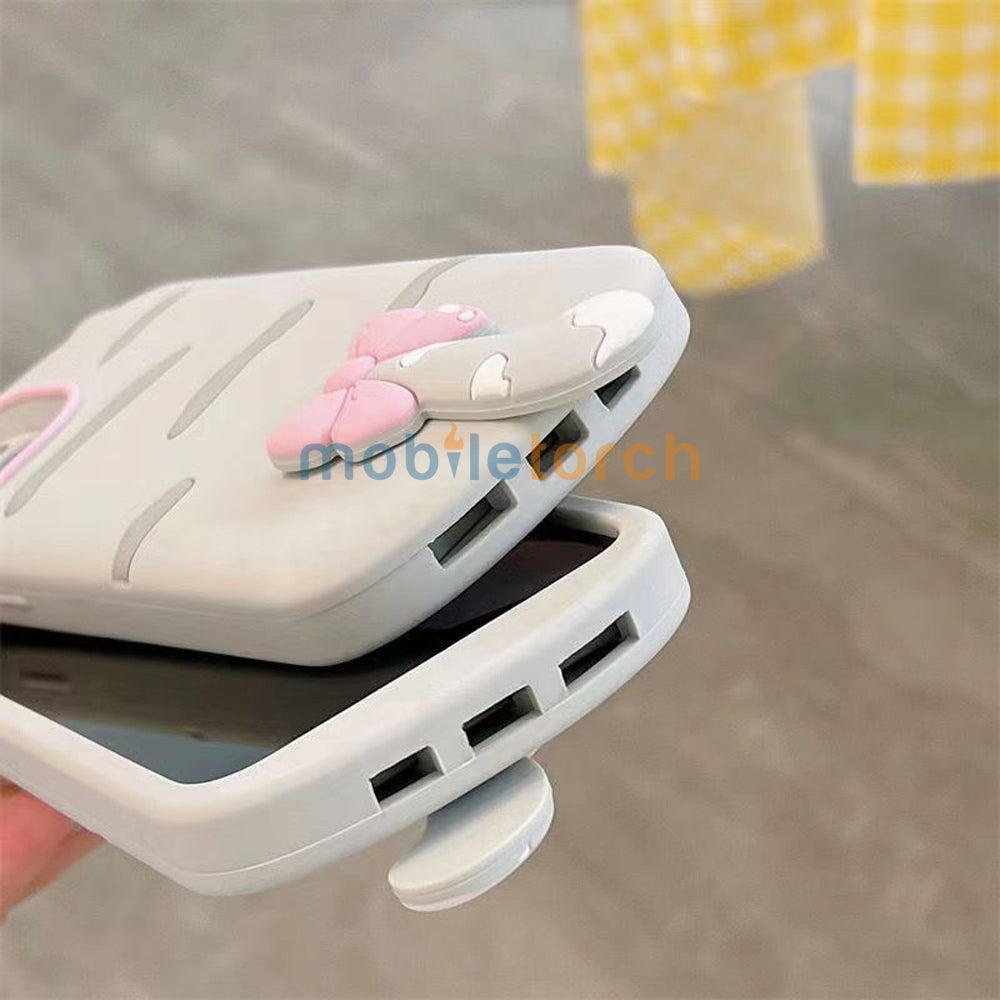 Cute Little Cat Phone Case with A Rotated Tail - iPhone 14 Pro