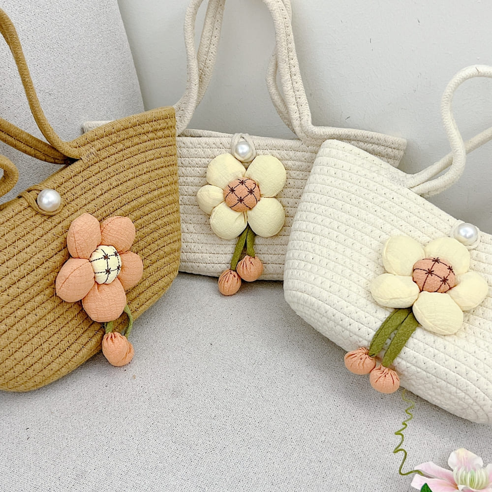 Vintage Bloom Jute Tote | Multipurpose Handbag