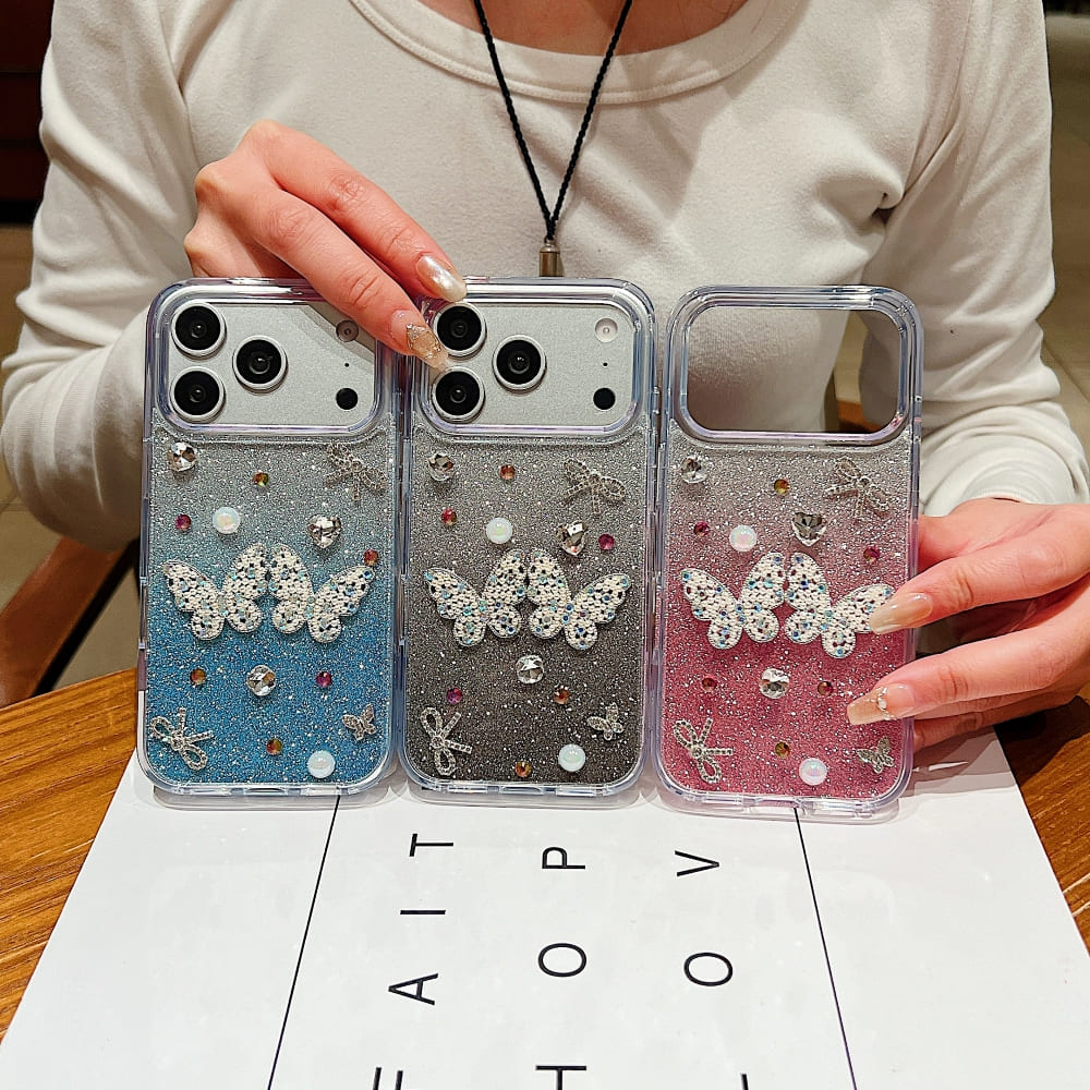 Dazzle Wing Crystal Phone Case