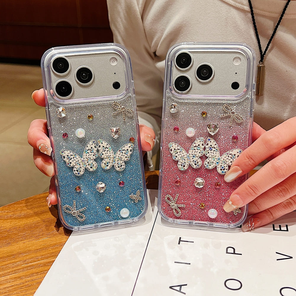 Dazzle Wing Crystal Phone Case